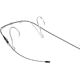 Shure DuraPlex Omnidirectional Headset Microphone, MTQG Connector, Black (DH5B/O-MTQG)