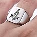 Stainless Steel Masonic Ring for Men Vintage Freemason Symbol Masonic Ring Bands Pinky Ring Size 6-14