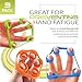GM5SMART Finger Stretcher, Hand Resistance Bands Finger Grip Strengthener Strength Trainer Gripper Set for Arthritis Carpal Tunnel Exercise Guitar and Fitness Rock Climbing 3pcs