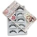 Laimeng,New 5 Pairs Long Thick Soft Handmade Fake False Eye Lash Makeup Extensions