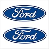 2pcs Ford Logo Decals Stickers M1 4