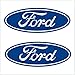 2pcs Ford Logo Decals Stickers M1 4
