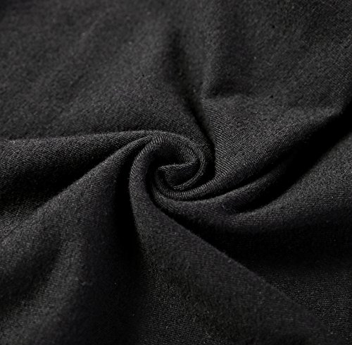 Molldan Girls' Dance Ballet Leotard Short Sleeve Kids Activewear Dress Jumpsuit (10-12Years, Black) - Thumbnail 5