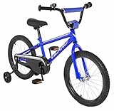 Vilano Boy's BMX Style Bike, Blue, 18-Inch