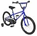 Vilano Boy's BMX Style Bike, Blue, 18-Inch