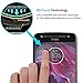 [3 Pack] LK Screen Protector for Motorola Moto X4/Moto X (4th Generation), [Full Cover] Tempered Glass 9H Hardness, Anti Scratch (Black)