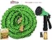Expandable Water Hose No Kinking Flexible Lightweight Garden Nozzle with 7-Pattern Spray 50ft