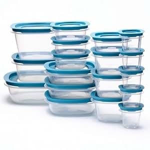 Amazon.com: 36-pc Flex and Seal Storage Set: Kitchen &amp; Dining