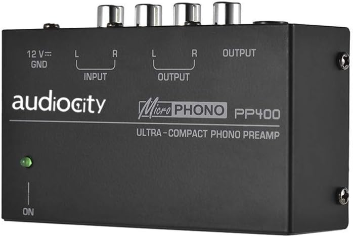 preamplificatore phono per giradischi