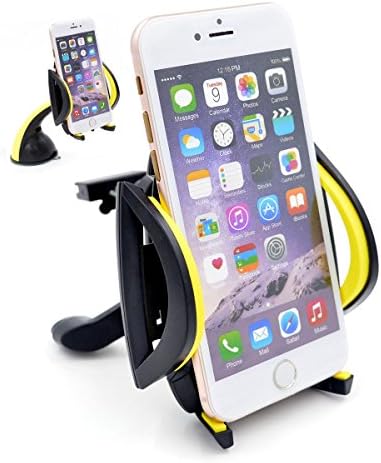 Binfrog 3 in 1 Multifunction Car Mount Holder Cradle for iPhone 6 6S Plus SE Galaxy S7 S6 Edge Note 5 4 LG G5 G4 Nexus 5x 6P GPS Navigation (C1X1AY)
