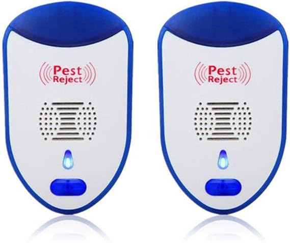 FYJHRR Repelente Ultrasónico de Plagas Electrónico Ahuyentador ...