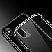 iPhone X 10 Case, HONTECH Clear TPU Ultra-Thin Half Electroplate Protective Bumper Cover for iPhoneX (Red)