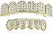 18K Gold Plated Brass Crystal 6-Tooth Grillz