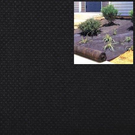 De Witt 12YR4300 Prospun Non Woven Landscape Fabric 12-Year Weed Barrier, 4-Feet, Black, 3 Oz