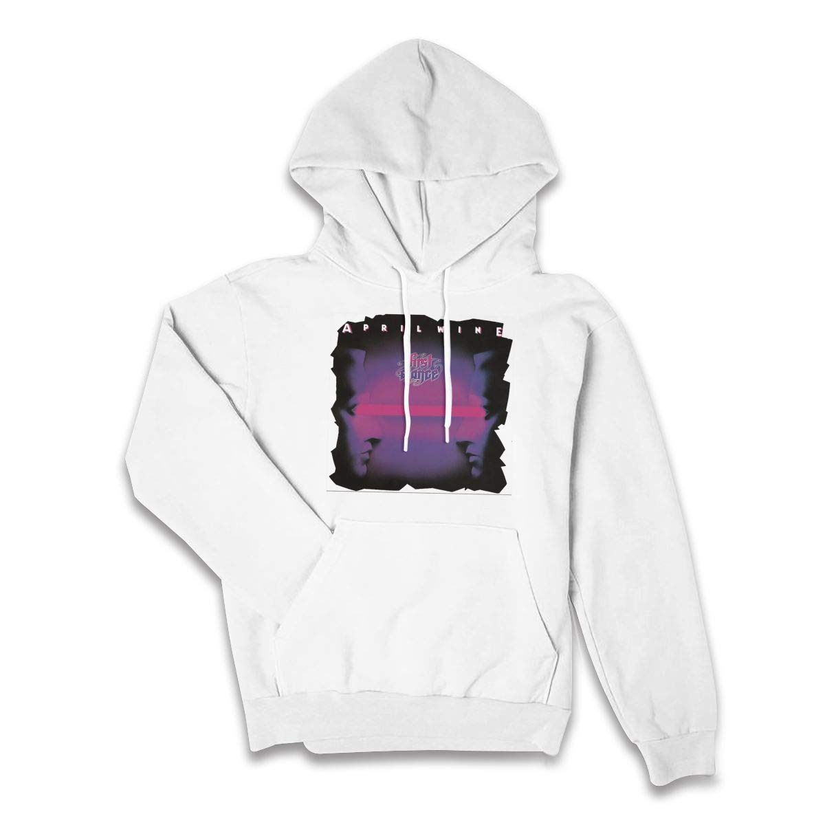 Erman S Color Name Athletic April Wine Band Pullover Hooded Shirts With Pocket X