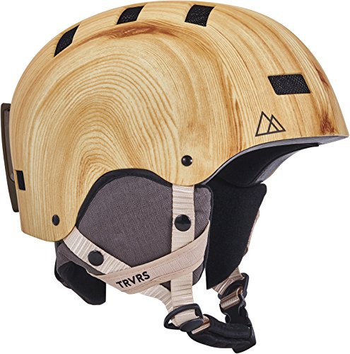 Traverse Sports Dirus Convertible Ski & Snowboard/Bike & Helmet, Bamboo, Small (51-55cm) - Thumbnail 3