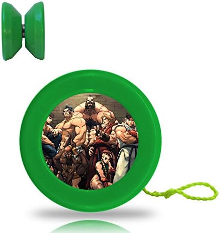 Street-Fighter Yoyo for Pro Tricks Spin Toys squirrelzaber Professional Ball with Removable
