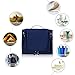 Hanging Toiletry Bag Travel Cosmetic Kit - Large Essentials Organizer - Sturdy Hook Makeup bag - Heavy Duty Waterproof for Men and Womens (Dark Blue)