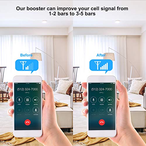AT&T Signal Booster 4G LTE Cell Phone Signal Booster Amplifier 4G Cell Signal Repeater obdator High Gain FDD 700Mhz Band 12/17 ATT Mobile Phone Signal Booster for Home Use - Thumbnail 3