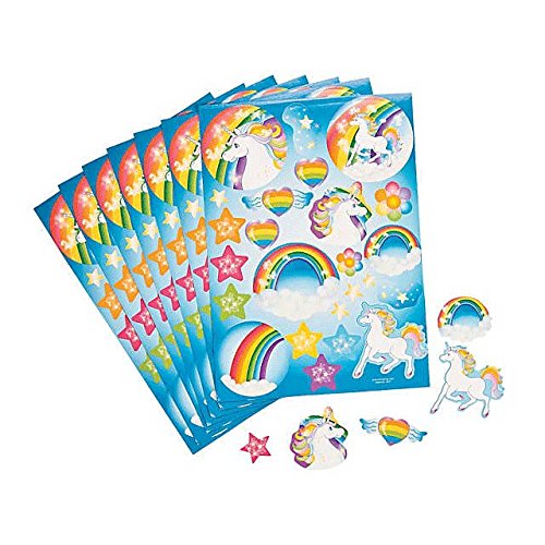 Unicorn Stickers - 12 Sheets Unicorn Stickers - 12 Sheets