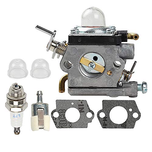 Allong 523012401 Carburetor w Primer Bulb Fuel Filter Spark Plug for Husqvarna 122HD45 122HD60 Hedge Trimmer Redmax CHT220L Carb - Thumbnail 3