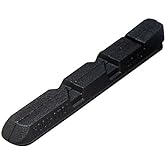 Kool Stop V Bicycle Brake Pad Inserts (Black) | Kool-Stop V-Type Linear Pull Brake Pads - Water-Grooved, Rim-Friendly, Black