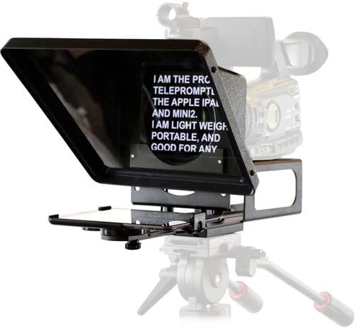 Telmax Teleprompter Pro iP XLM Teleprompter for iPad Mini 12.75" x 11.00", 70/30 Beamsplitter Glass
