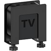 Adjustable Metal Wall Mount for Apple TV Mount Behind TV - Space Saving Mounting Bracket for Apple TVs 4K Wall Mount Holder Compatible with All Apple TVs Generations