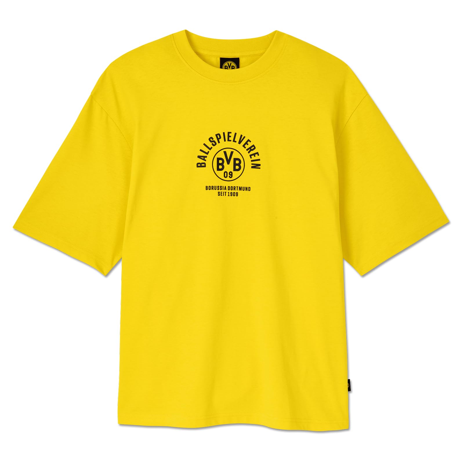 BVB T-Shirt Ball Game Club Yellow Tee Basic Shirt S-3XL