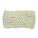 Voberry®Lady's Lovely Winter Crochet Flower Bow Knitted Winter Warmer Head wrap Hair accessories (White)