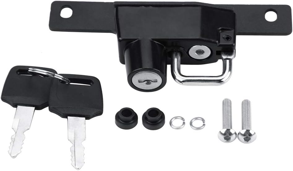 KIMISS Motorcycle Helmet Lock Kit,Motorcycle Left Side Alloy Helmet Lock Mount Hook for R Nine T Models 2014-2016
