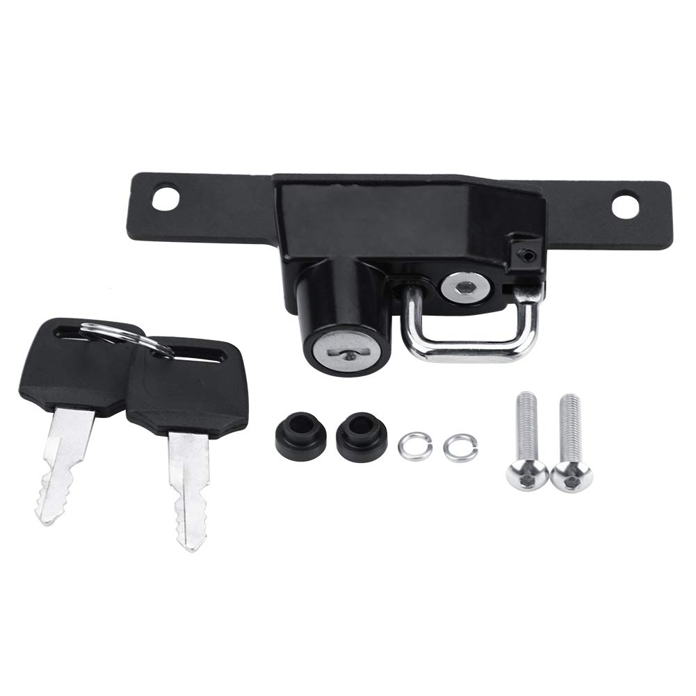KIMISS Motorcycle Helmet Lock Kit,Motorcycle Left Side Alloy Helmet Lock Mount Hook for R Nine T Models 2014-2016