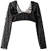 Fashion Forms Women's Sleecrets, Black Mesh, L