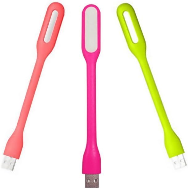 ALED Mini USB LED Light Lamp 180 Degree Adjustable Portable Flexible for powerbank PC Laptop Notebook Computer keyboard,perfect for Night Working & Book Reading, 10,000 hours working life(Red)
