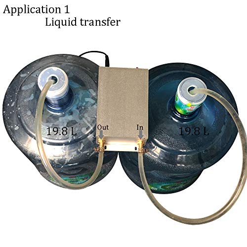 J&A Jason Aerobic Water Dispensing Pressure Pump System 12V DV,Open Flow Rate 5.0L/Min (1.32GMP),Max Pressure 0.8Mpa Works Great for Liquid Transfer, Spraying, Circulation, Filtration and Dispensing