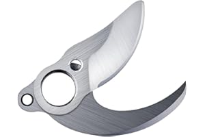 Kebtek Replacement 25MM Blade for YDN-B007 Electric Pruning Shears, SK5 High Carbon Steel Max Cutting Diameter 25mm-One Pair of Blade Replacement