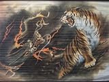 Dragon And Tiger Wall Scroll R2
