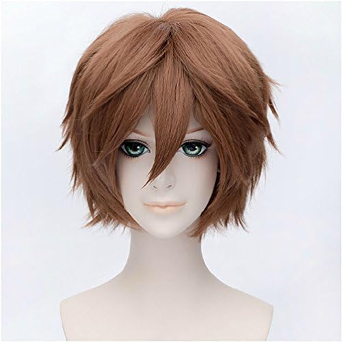 Flovex Short Straight Anime Cosplay Wigs Natural Sexy Costume Party Daily Hair