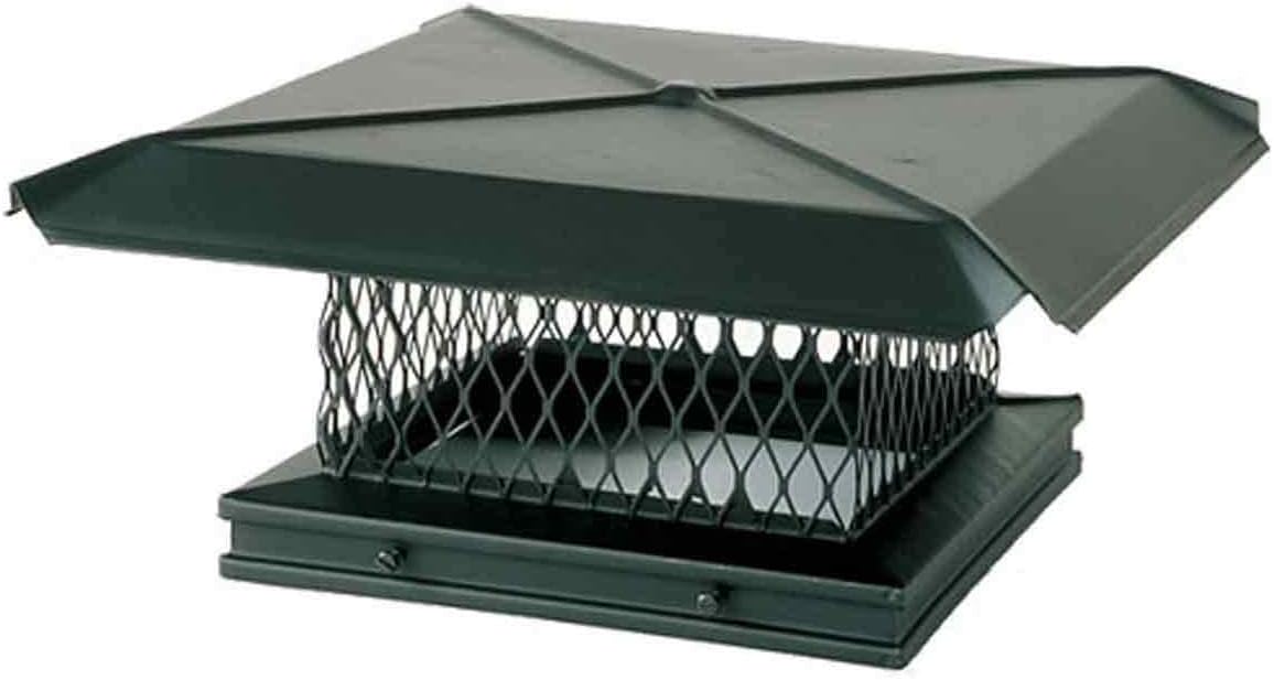 100277 17x17 Galvanized Gelco Chimney Cover