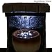 Sunnydaze Meditation Tabletop Fountain with LED Lights, Small Desktop Water Feature, Home or Office, 10 Inch