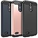 LK Case for LG Stylo 3, LK Case for LG Stylo 3 Plus, [Gladiator Series] Shock Absorption Hybrid Armor Defender Protective Case Cover for LG Stylo 3 / LG Stylo 3 Plus (Navy Blue)
