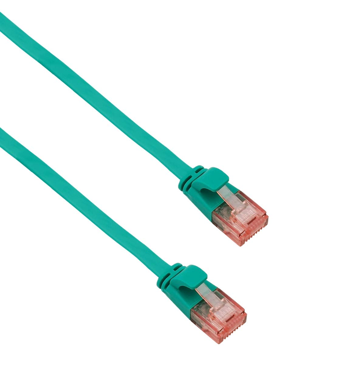 Helos Ultra Slim Patch Cable U/UTP Cat 6 Green 10 m
