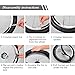 Jolik 12.5'' x 1.75/2.15 Stroller Inner Tube, 2 Plastic Tire crowbars for BoB Revolution SE/Pro/Flex/SU/Ironman - The Perfect Stroller Tire Tube Replacement