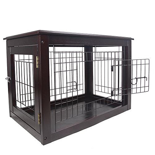 Petsfit Wooden Dog Cage,Pet Cage with Durable Tray for Indoor Use Buy