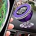 Stick it 360 Magnetic Car Phone Mount Holder - Deluxe Car Mobile Bracket - Magnetic Mounts 360 Degree Rotation from Dashboard - Universal Car Mount Holder Compatible for All Smartphones (Purple)