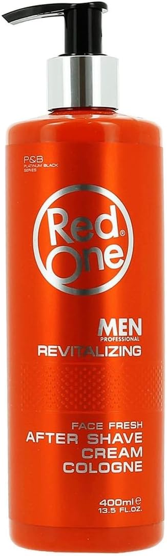 RedOne Aftershave Cream Cologne 400ml Balm Lotion Men Moisturising Face Fresh