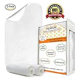 (3 Pack) Soft Bamboo Changing Pad Liners - Absorbent, Waterproof, Hypoallergenic, Antibacterial, Reusable, Machine Washable, Dryer friendly, Baby-Safe Liners for Changing Pads, 26
