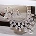 Joylive Rhinestone Crystal Necklaces+earring Bride Jewelry Sets for Bridal Wedding