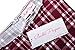 1960s Unique Cotton Dark Red Plaid Garden Party Dress Size S BP02-15
