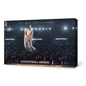 Sports Pictures Home Wall for Bedroom Living Room Paintings Framed
